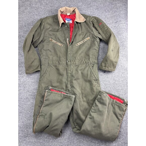 Big Smith Other - Vintage Big Smith Coveralls Mens Medium Insulated Workwear Zip Lined 90s
